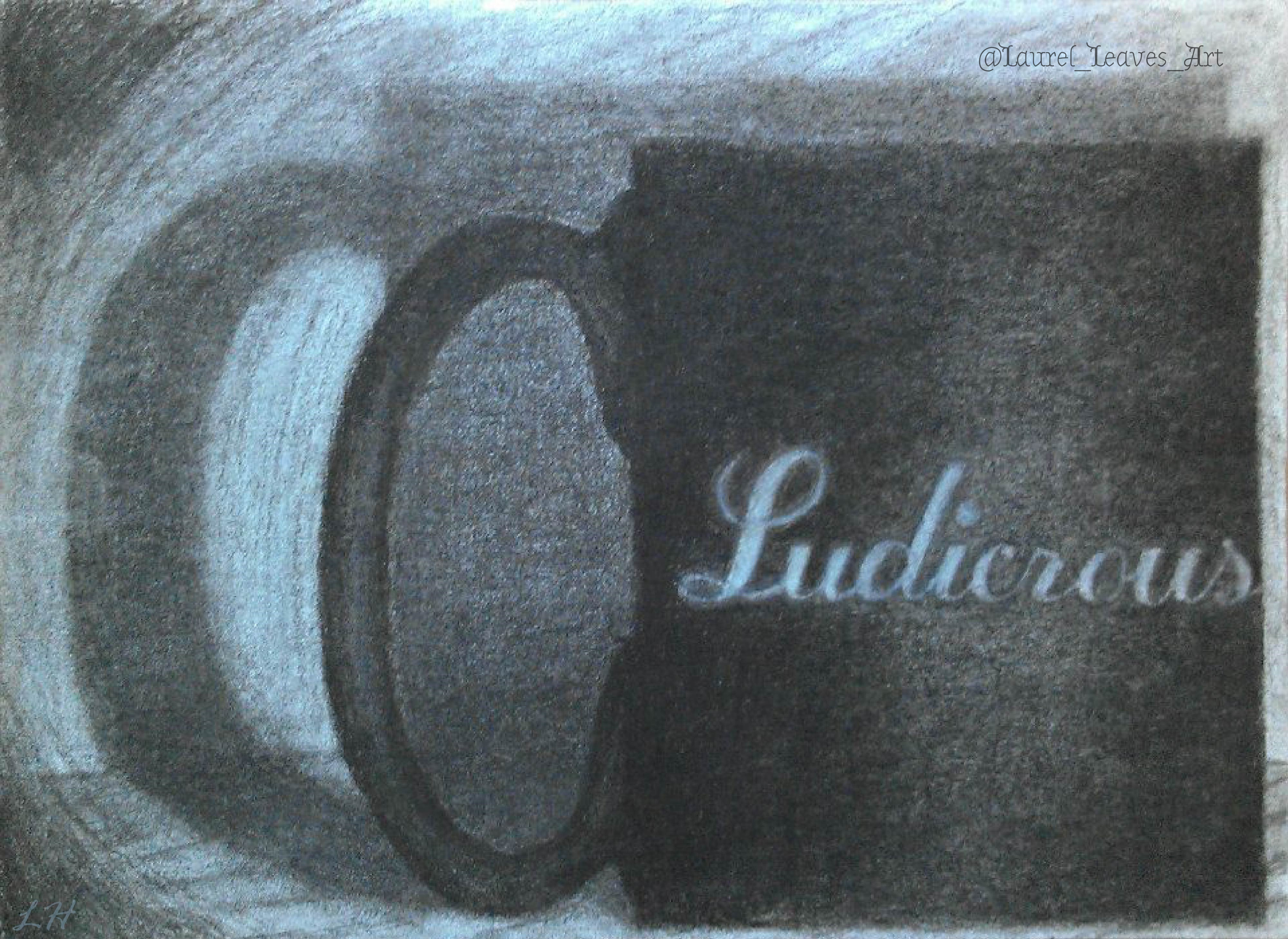 Ludicrous Cup,
            <em>2012</em>, Charcoal